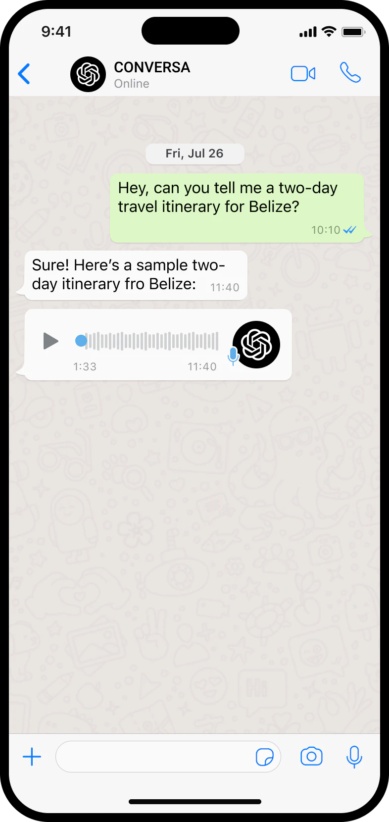 whatsapp bot demo